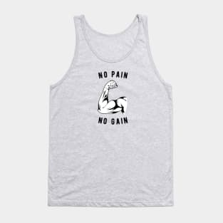 No Pain No Gain Design Tank Top